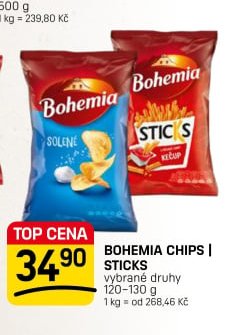 Bohemia Chips | Sticks