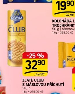 Zlaté Club s máslovou příchutí