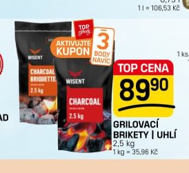 GRILOVACÍ BRIKETY | UHLÍ