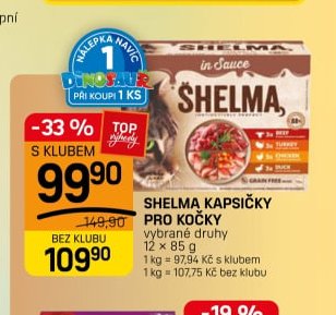 Shelma kapsičky pro kočky