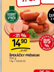ŠPEKÁČKY PRÉMIUM