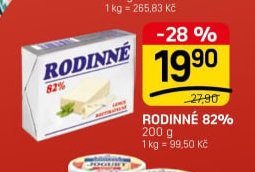 RODINNÉ 82%