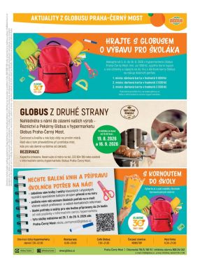 akční leták Globus 5.8.2026-11.8.2026