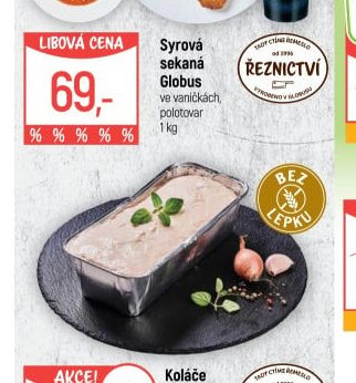 Syrová sekaná Globus