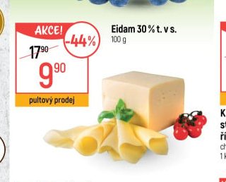 Eidam 30% t. v s.