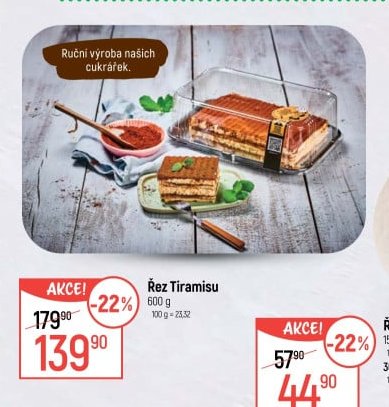 Řez Tiramisu