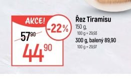 Řez Tiramisu