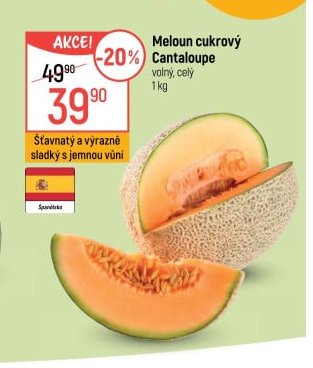 Meloun cukrový Cantaloupe