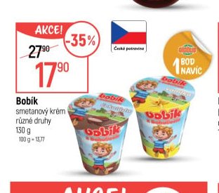Bobík smetanový krém
