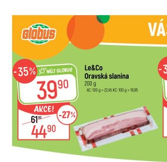 Le&Co Oravská slanina