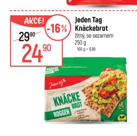 Jeden Tag Knäckebrot
