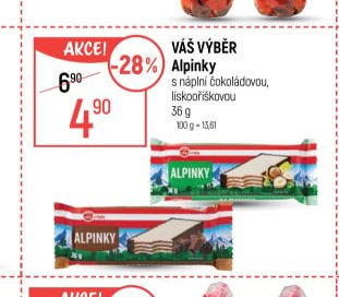 Váš výběr Alpinky