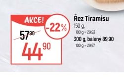 Řez Tiramisu