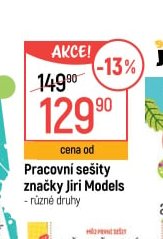 Pracovní sešity značky Jiri Models