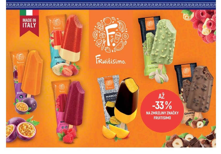 Fruitissimo zmrzlina