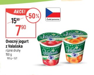 Ovocný jogurt z Valašska