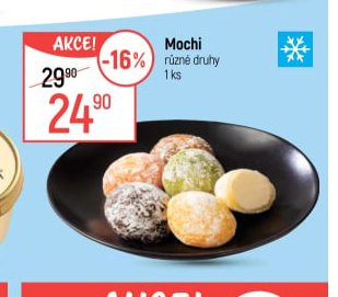 Mochi různé druhy 1 ks
