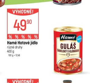 Hamé Hotové jídlo