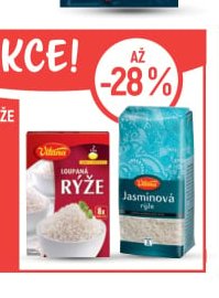 Na vybrané rýže značky Vitana