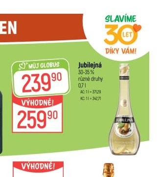 Jubilejná 0,7 l
