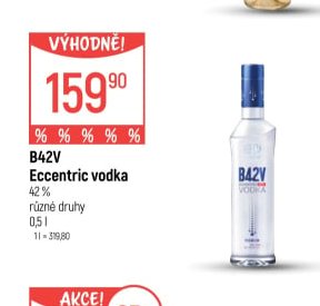 B42V Eccentric vodka 0,5 l