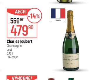 Charles Joubert Champagne 0,75 l