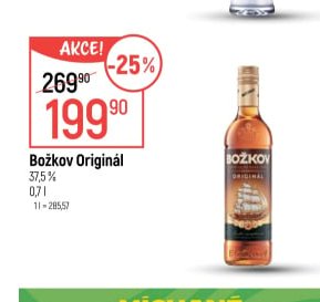 Božkov Originál 0,7 l