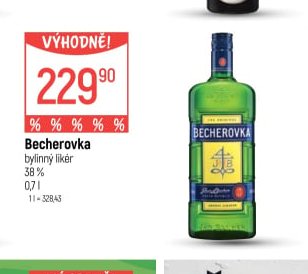 Becherovka 0,7 l