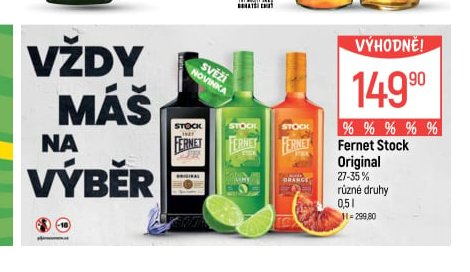 Fernet Stock Original 0,5 l
