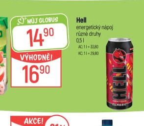 Hell energetický nápoj