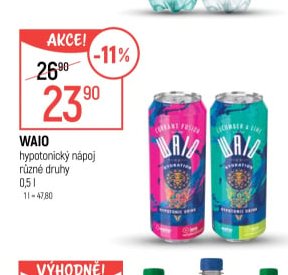 WAIO hypotonický nápoj