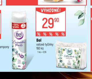 Bel vatové tyčinky