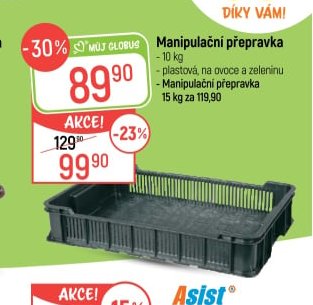 Manipulační přepravka