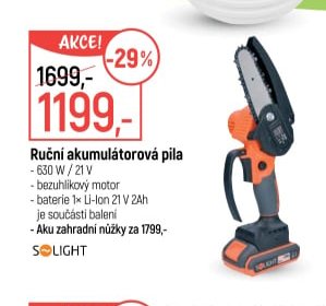 Ruční akumulátorová pila