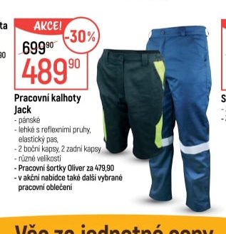 Pracovní kalhoty Jack