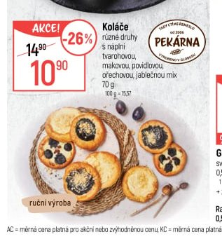 Koláče 70 g