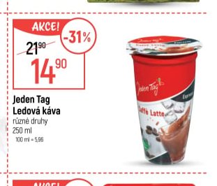 Jeden Tag Ledová káva