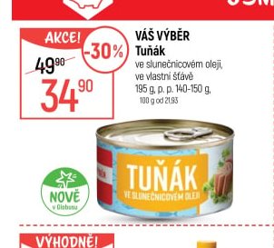 Váš výběr Tuňák