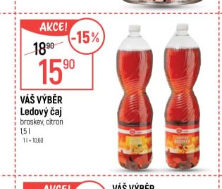 Váš výběr Ledový čaj