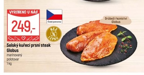 Selský kuřecí steak Globus