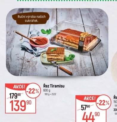 Řez Tiramisu
