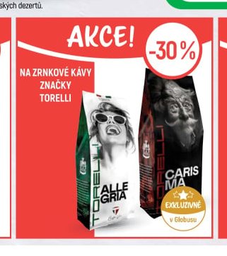 Zrnková káva Torelli