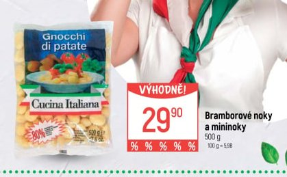 Bramborové noky a mininoky