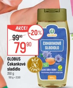 GLOBUS Čekankové sladidlo