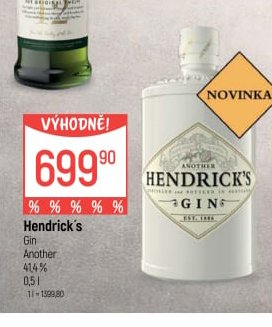 Hendrick's Gin Another