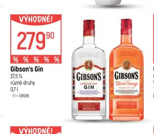 Gibson's Gin