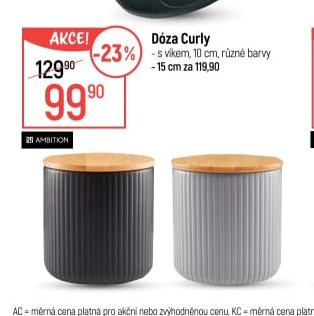 Dóza Curly