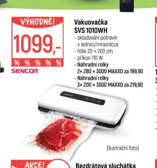 Vakuovačka SVS 1010WH