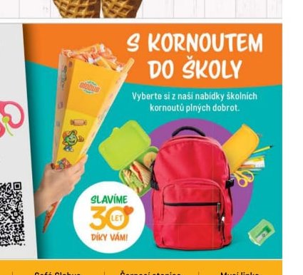 Školní potřeby a kornouty