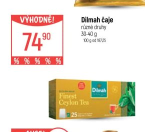 Dilmah čaje